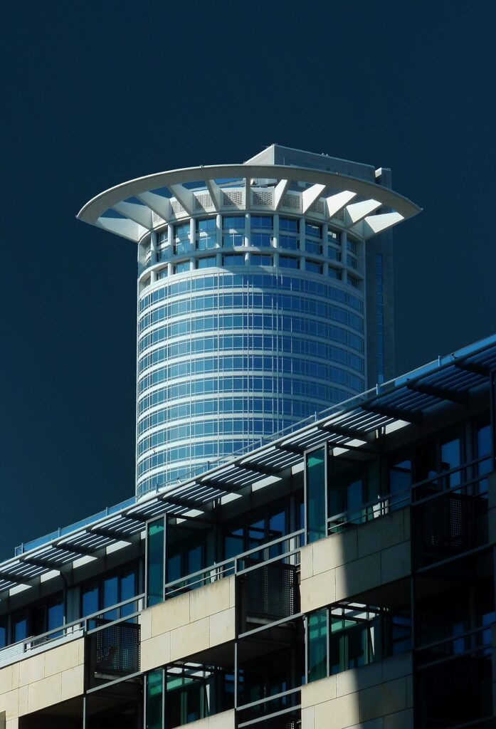 skyscraper, building, city